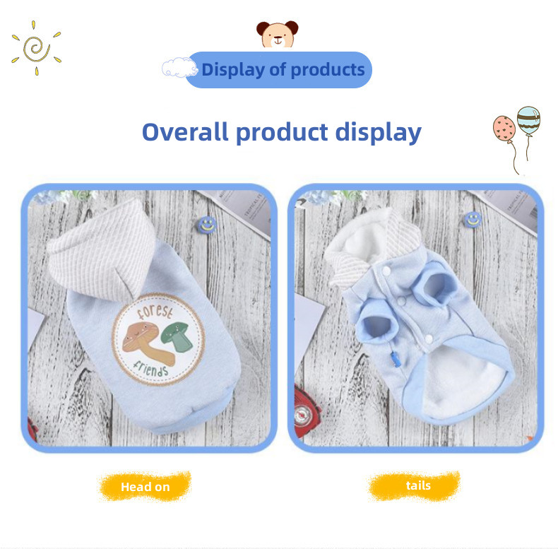 Thick Warm Dog Cotton Padded Coat Clothes For Pet Clothes And Accessories