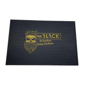 Buy cheap 2019 customs color and logo hair salon PVC Rubber table mat for hair barber tools product