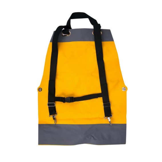 Flexible Backpack Fire Extinguisher Chromium Plated Copper PVC Net Clamping Cloth