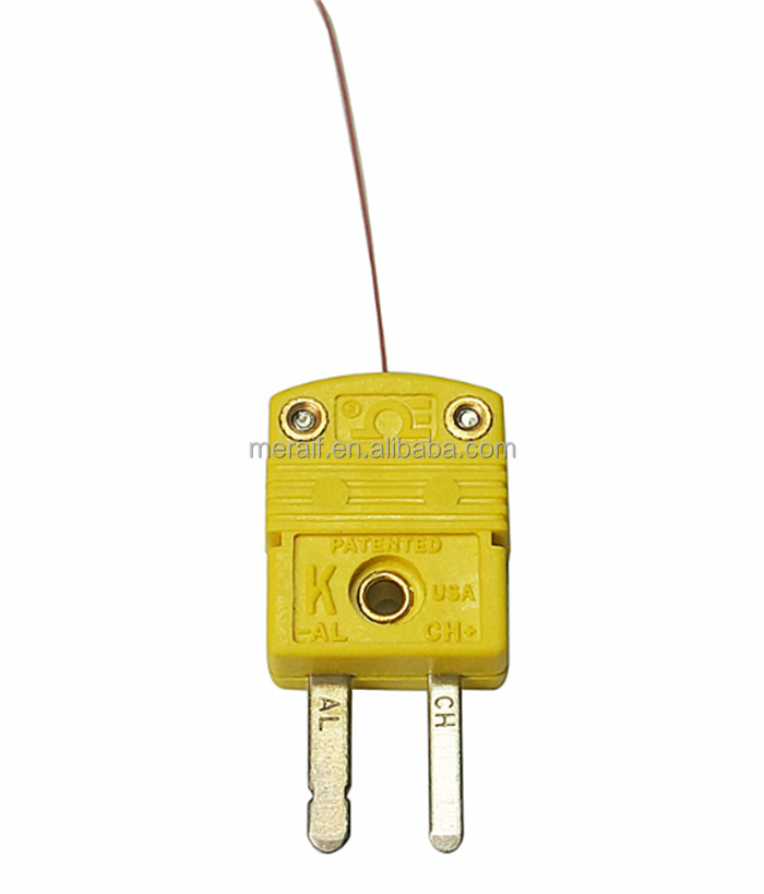 K type surface thermocouple temperature sensor 1m wire thermocouple probe -20~500C