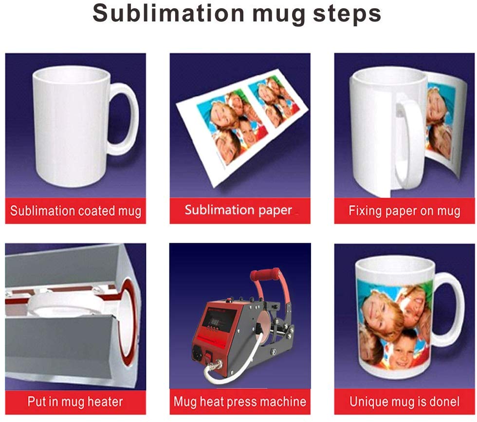 Heat Proof 100 Sheets Per Pack Sublimation Transfer Paper