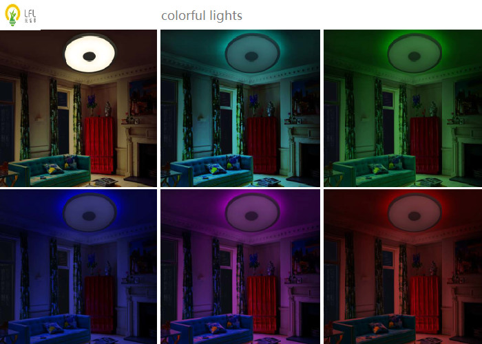Super Slim Color Change Smart LED Bulb With RC / APP Control 36W 2160lm