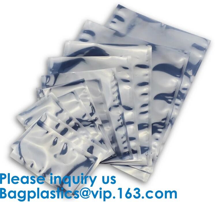 Plastic ESD Shielding Packing Zip lockk Esd Packing Moisture-Barrier Aluminium Bag,PCB Packing ESD Shielding bags ESD alum