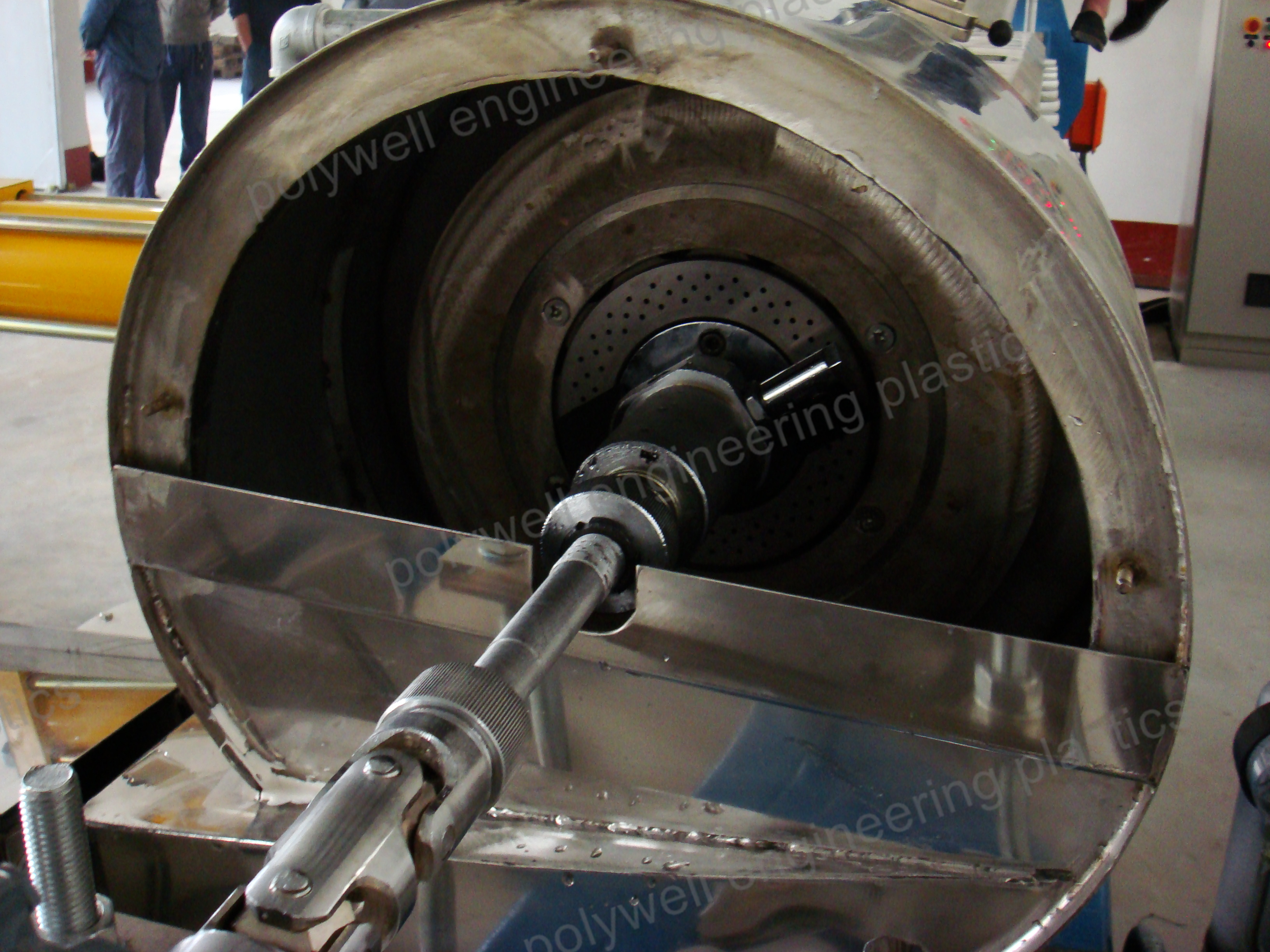Twin-Screw Modified PA66 With Glass Fiber Pellet Making Machine Polyamide Extrusion machine