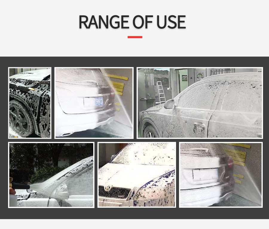 1 L Bottom Pump Foam Sprayer For Car Soap Foam Gun Customized Size