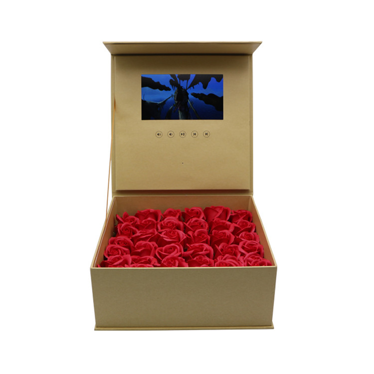 7 inch Video Book, Digital Lcd Brochure Box With 7 Inches Lcd Display For Promotional Gift