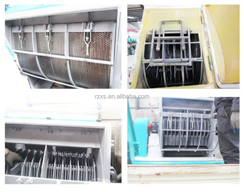 SPSF60*45 Feed Processing Rice Husk Grinding Hammer Mill Machine With Working