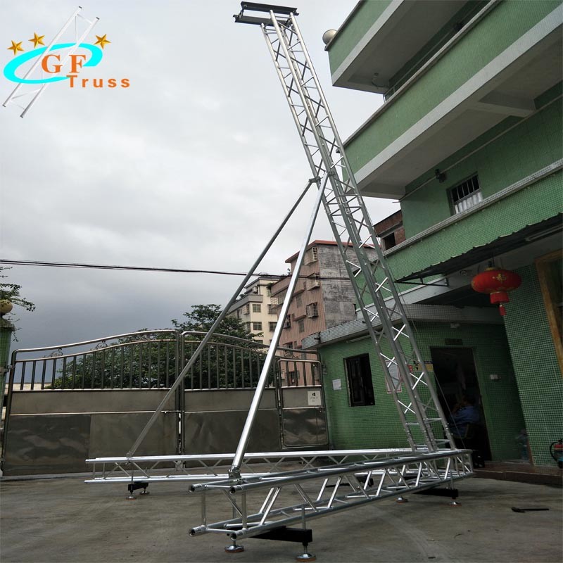 Sound Aluminum PA Line Array Truss Lifting Tower For Speaker
