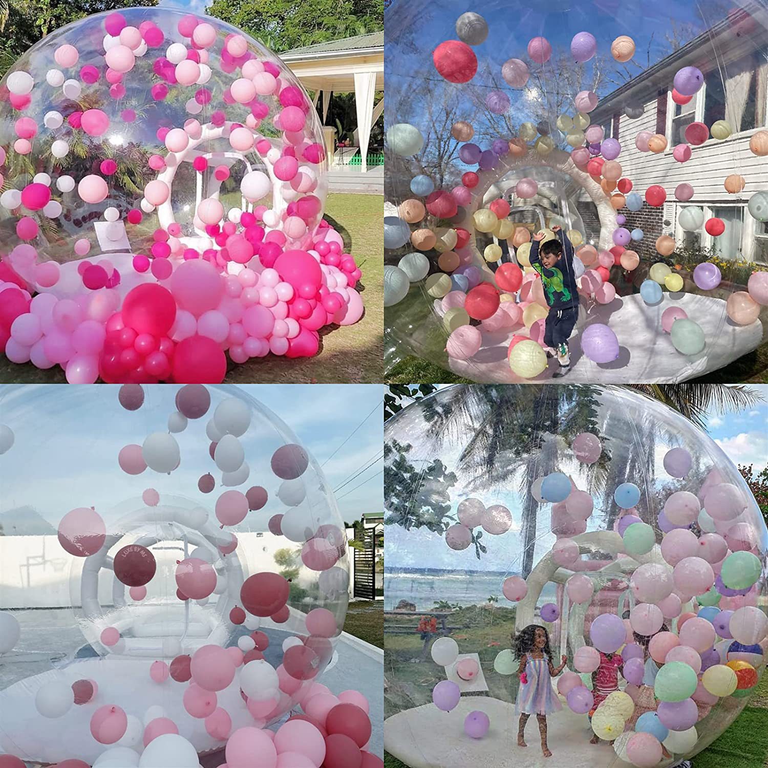 2023 well received transparent material customized size Bubble tent