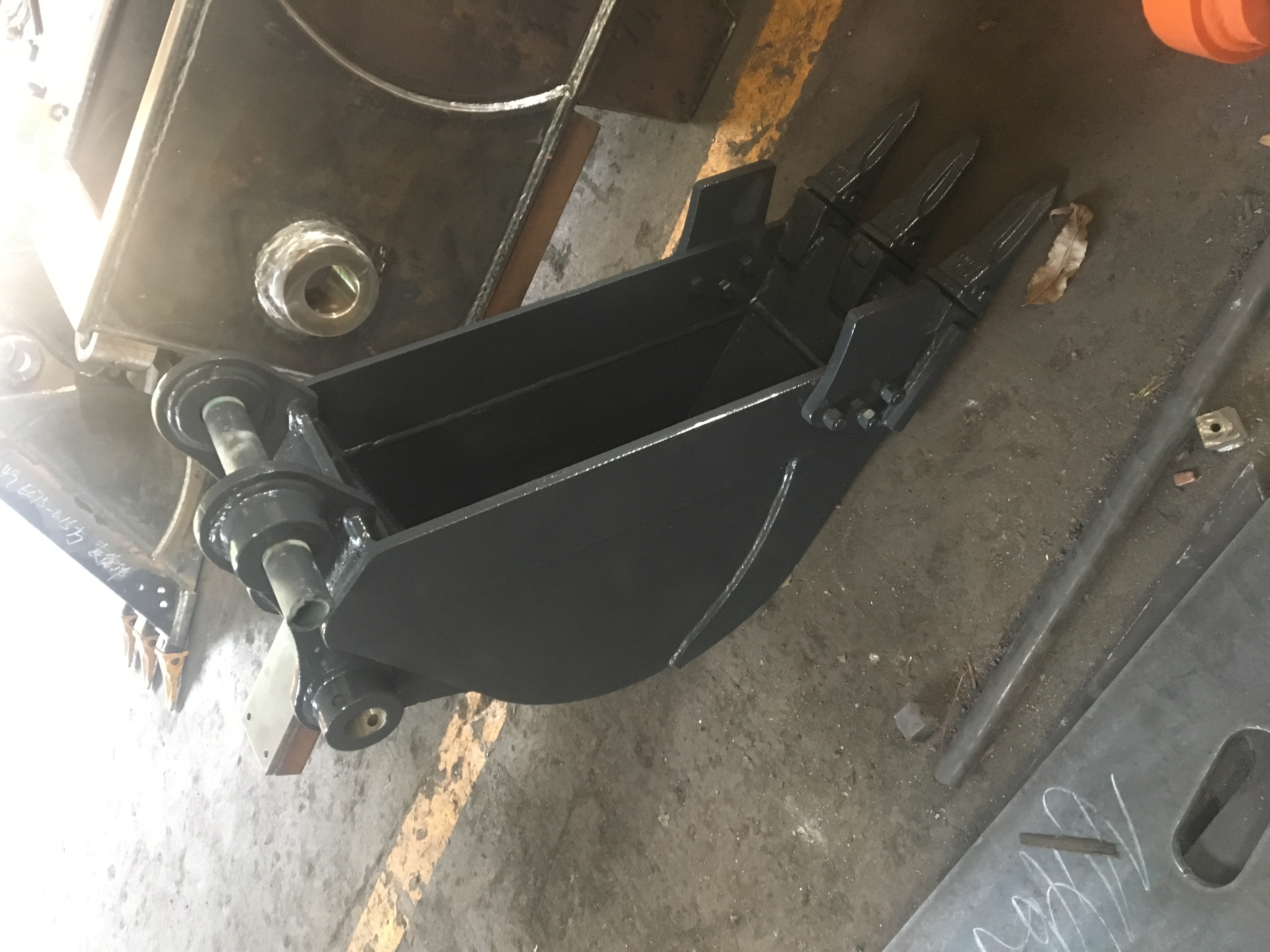 Mini 3-4 Ton Excavator Trenching Bucket With Drawing Q355B Material