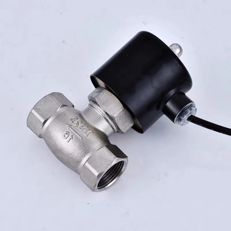 Manufacturer Direct Supply 304/316 Stainless Steel High Temperature Solenoid Valve