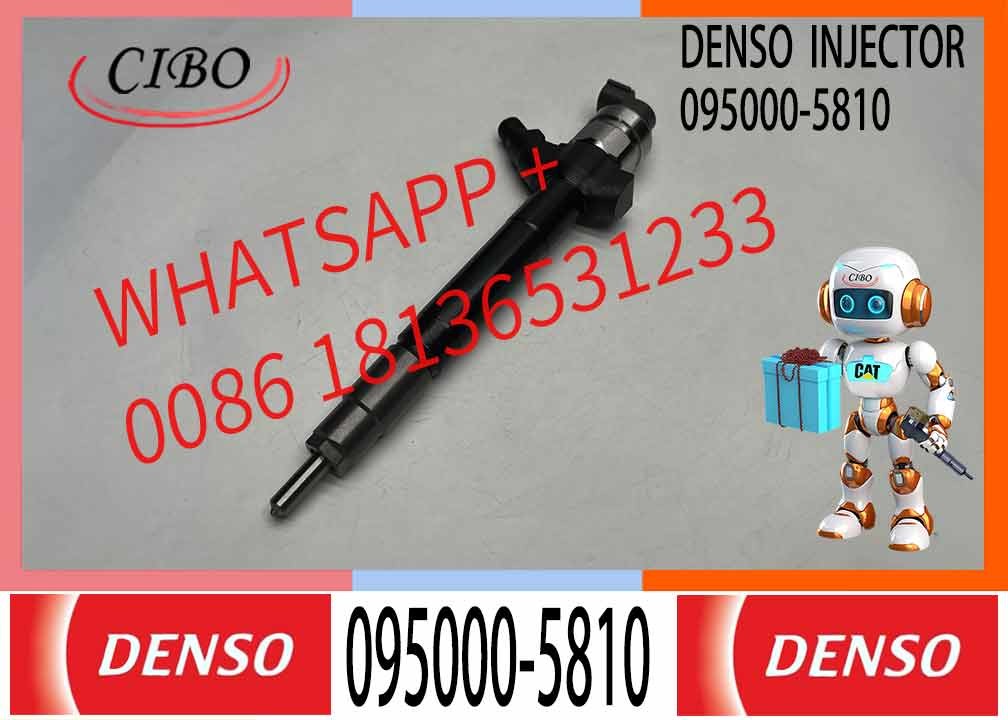 Genuine Common Rail Diesel Fuel Injector 095000-7060 095000-5810 6C1Q-9K546-BC 6C1Q-9K546-BB