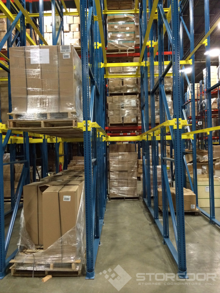 Warehouse Drive Through Pallet Racking Scale Adjustable Heavy Duty