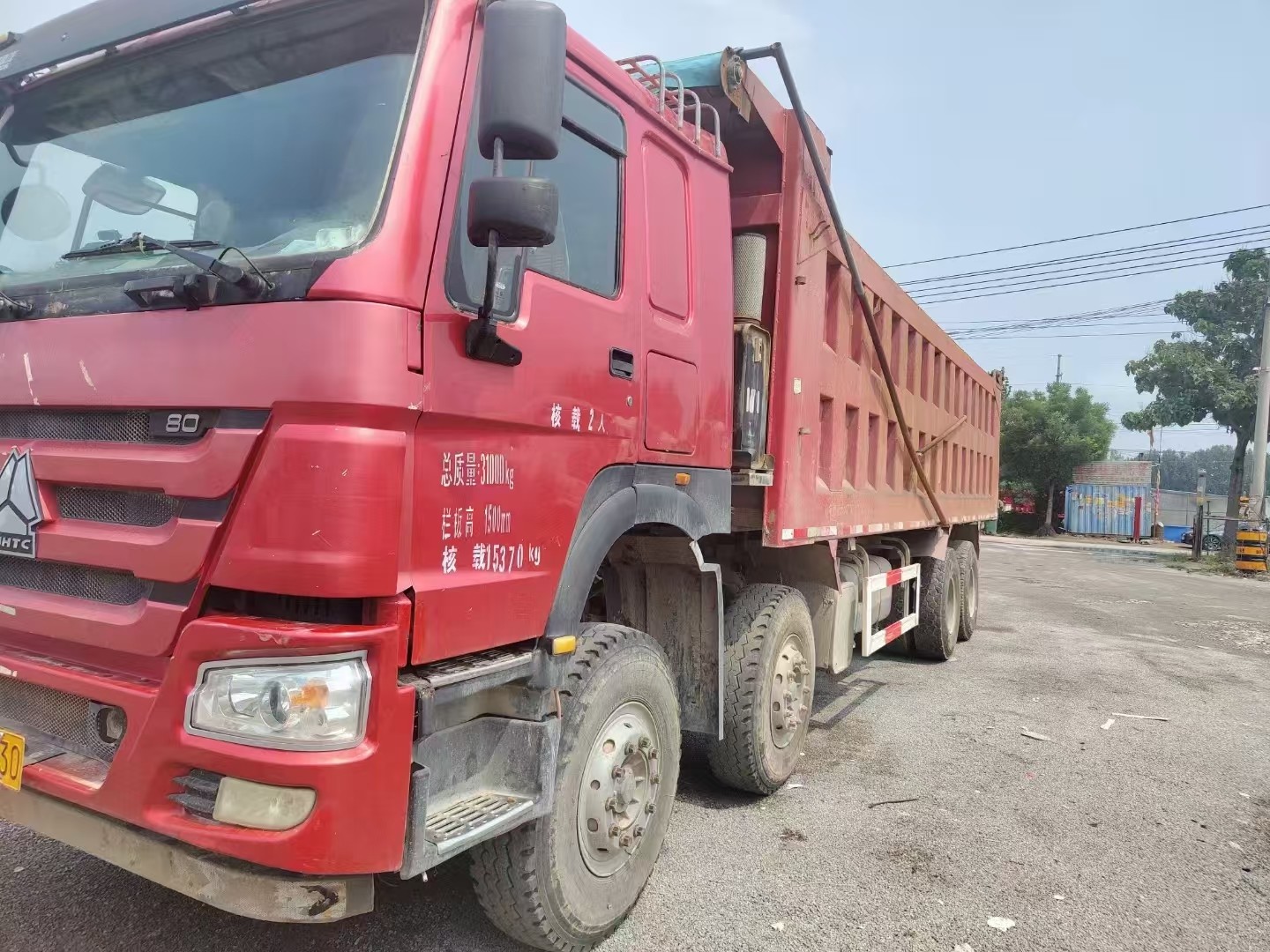 HOWO dump truck road construction machinery of good quality and affordable price