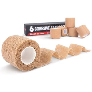 Buy cheap Breathable Elastic Soft Nonwoven Cohesive Bandage product