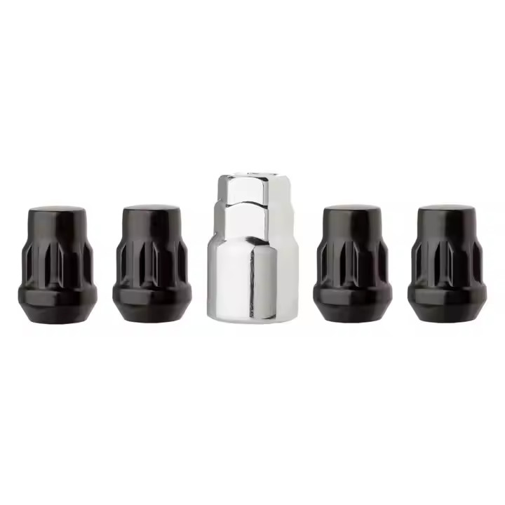 Titanium Wheel Lug Nuts M12X1.25 With 40Cr Steel Material 22.7mm Shank Diameter