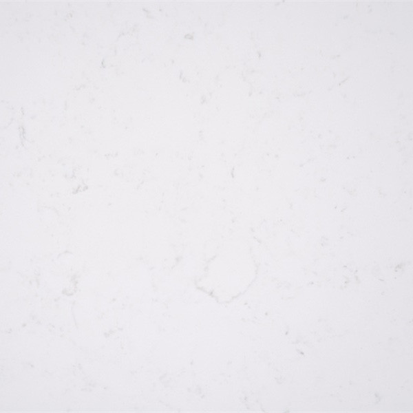 Polished 3000*1400 MM Carrara Quartz Slab Kitchen Countertop
