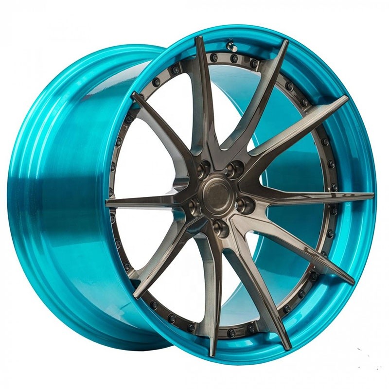 18-inch branded new energy car aluminum alloy gold wheels rims 6x139.7