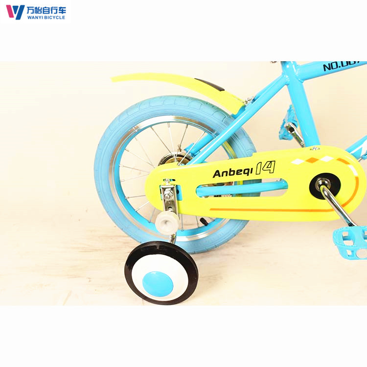 NO Foldable Childrens Training Wheel Bikes Purple 16 Inch Kids Bike OEM
