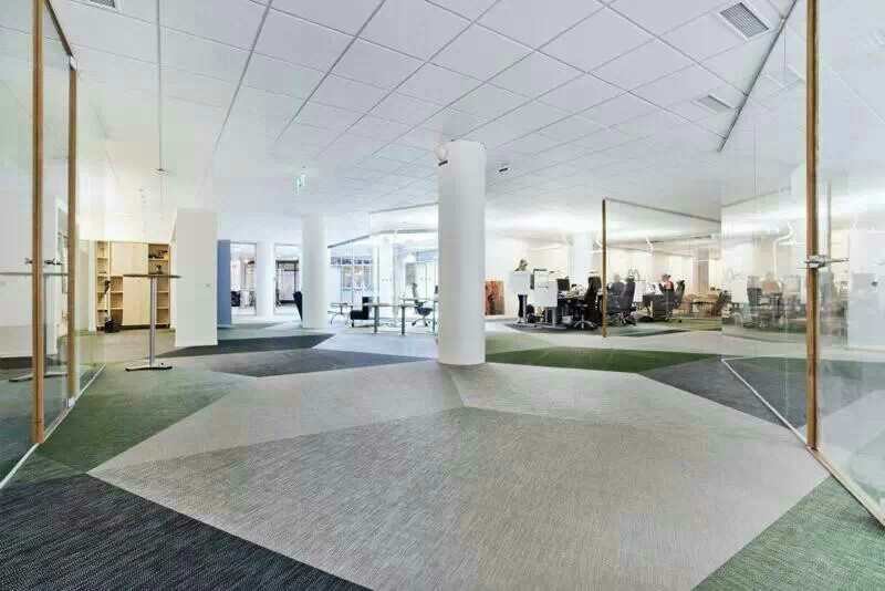 PVC Natural Woven Carpet Length 20-25m Environmental Protection