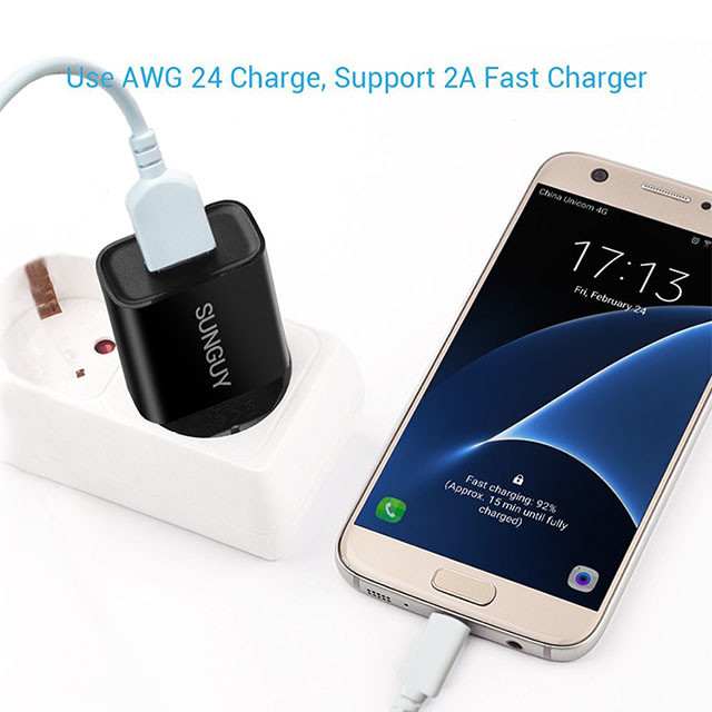 Data Transmission 3m Cell Phone Charging Cable Micro USB Transfer Cable