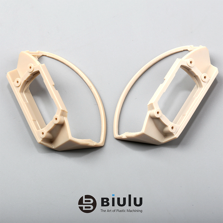 Nylon Peek PMMA PC Custom Plastic Machining Cnc Machined Part High Performance
