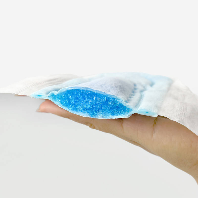 Winged Sanitary Napkins with soft cotton surface disposable sanitary pads for women