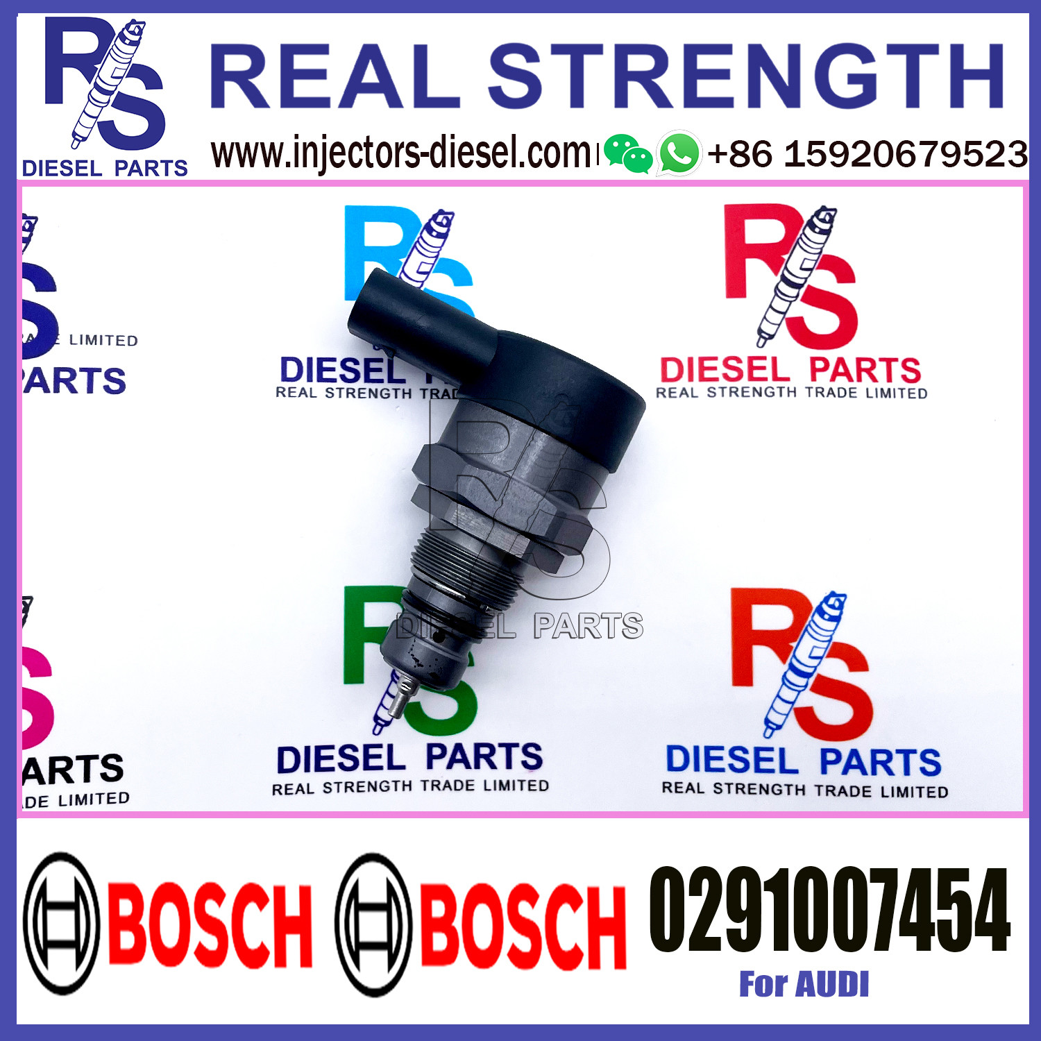 BOSCH Control Valve 0291007454 DRV Regulator Solenoid 0291007454 Applicable to AUDI