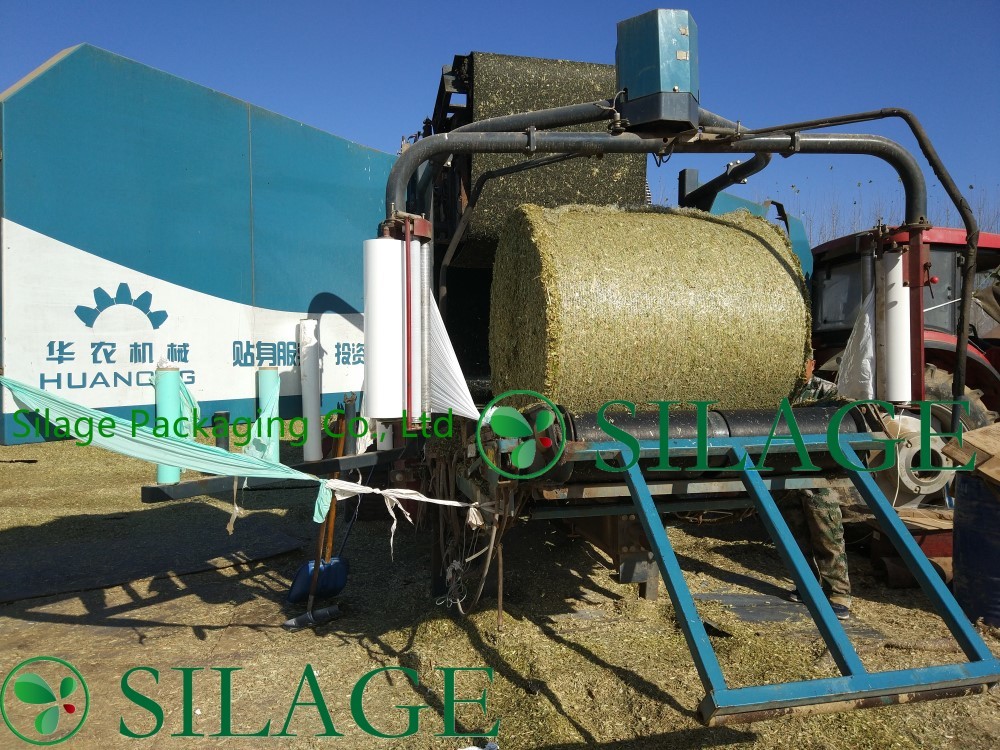 HDPE Well-Knitted White Bale Wrap Net