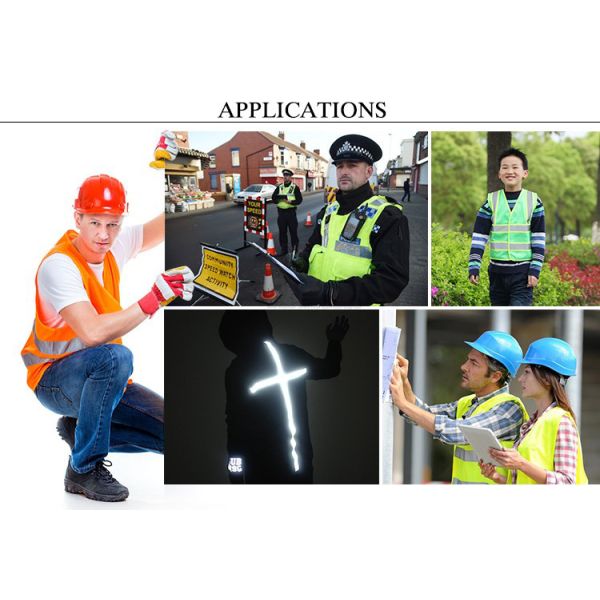 Waterproof Thermal Safety Reflective Jacket with Detachable Hood for High Visibility Workwear