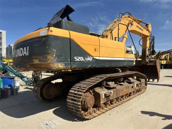 Original Used Hyundai R520LC-9 Excavator 52 Ton Korea Used Hyundai 520 large