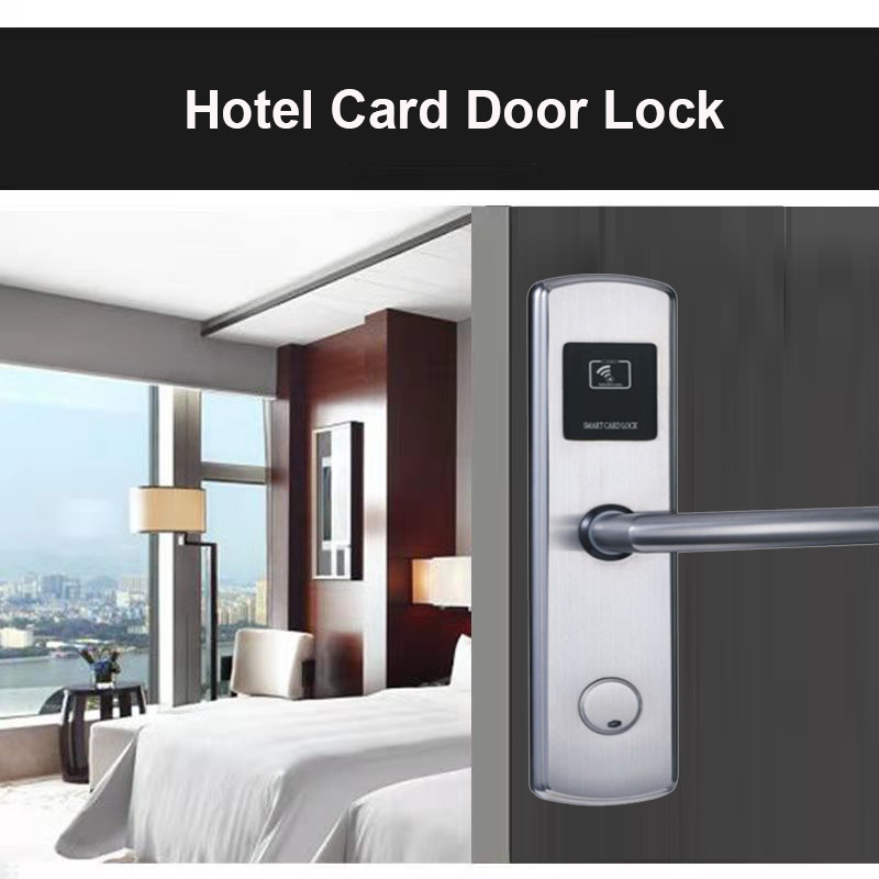 Free Software 300mm Electronic Smart Door Locks Card Sus304