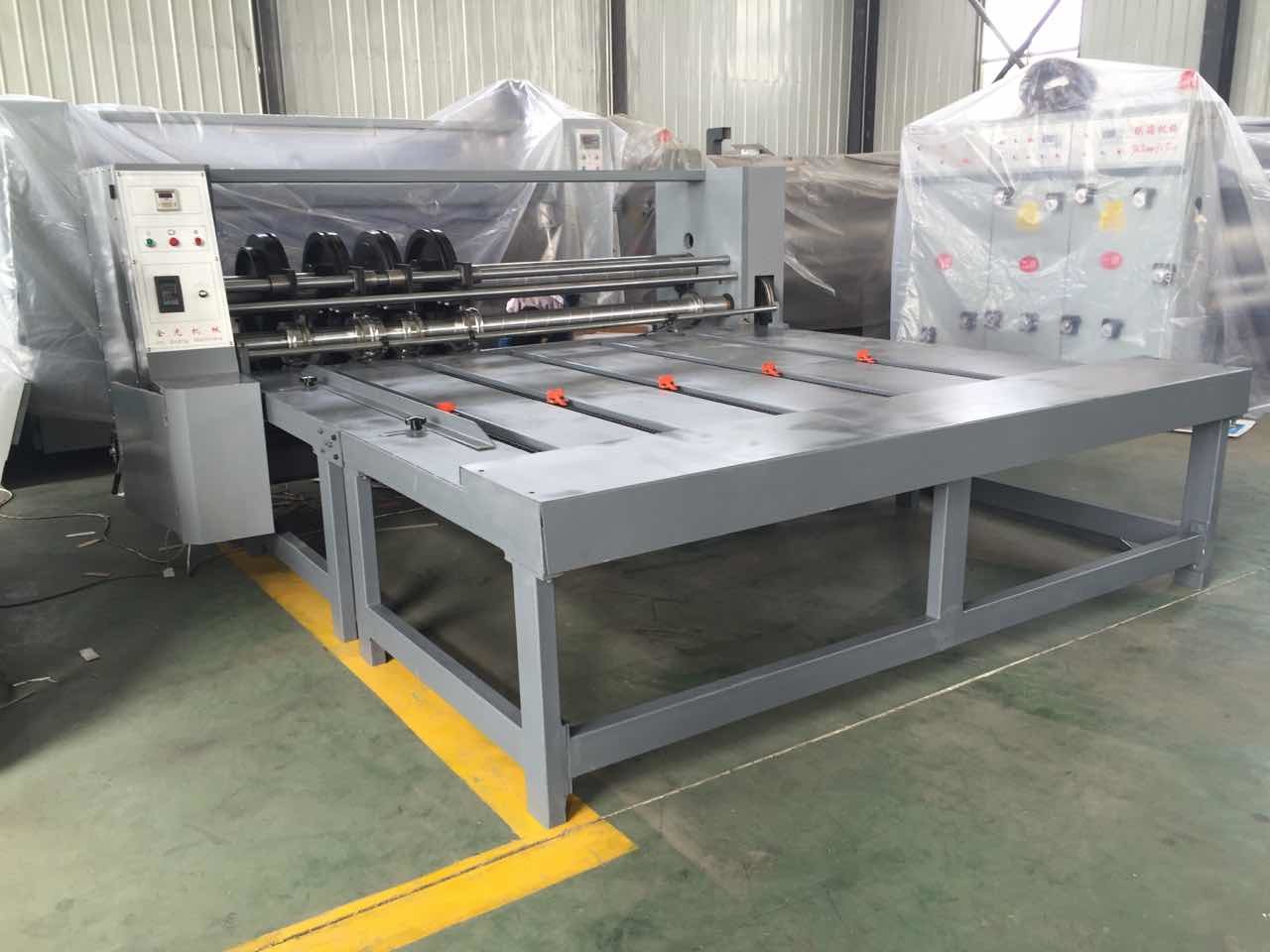 Chain Feeder Synchronous Adjustment Corrugated Slotter Machine Semi Auto