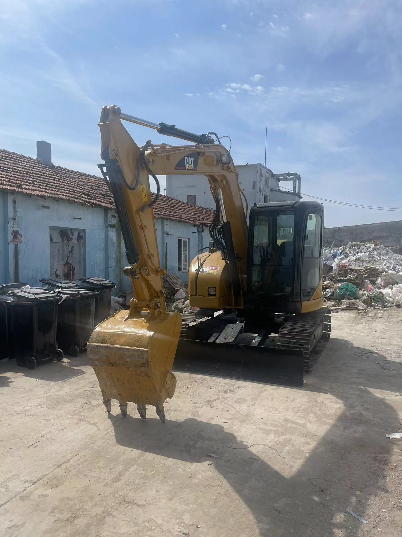 Used excavator CAT 308C japan excav used second hand digger used machinery 8ton japan excav used in japan