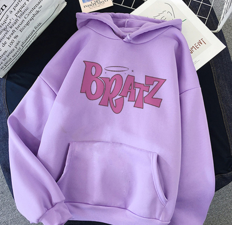 Autumn Undefined Hooded Top Womens Sweatshirt Long Sleeve Print Graphic Hoodie