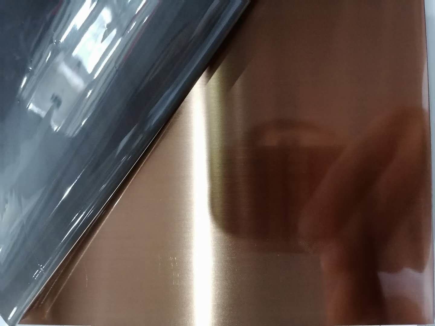 304 Gold 8K Mirror Stainless Steel Sheet 304 Gold Titanium Coated Finish Stainless Steel Sheets