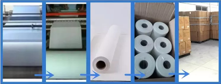 Perforated Nonwoven Disposable Bed Sheets Roll Biodegradable
