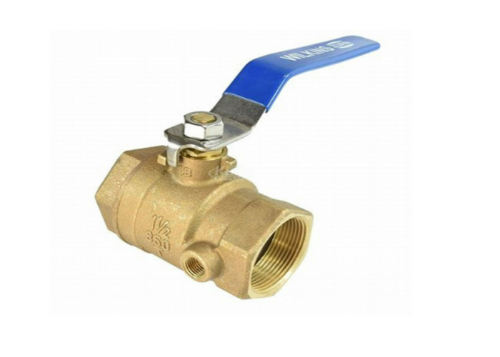 Threaded Ball Valve DN15 - DN100 Pressure PN25 Cw 617n / HPB59-3 Brass Ball Cock Valve