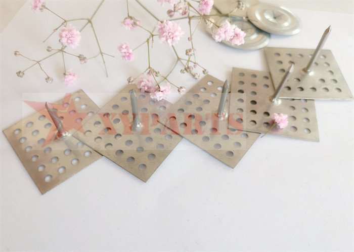 40mm Perforated Base Install Pins With Ashesive Application