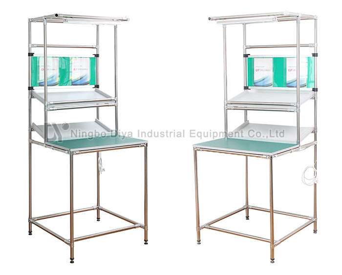 Stainless Steel Lean Tube Lean Pipe Working Table Assembly Line