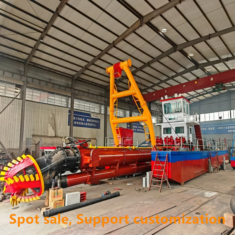 660kW 8 Inch Small Dredger For Environmental Protection Of Urban River Dredging