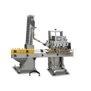 Buy cheap Automatic High Speed Plastic Bottle Capping Machine Equipment Easy Operation product