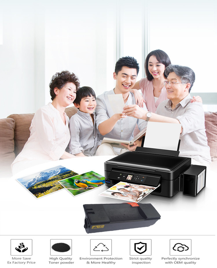 Recycled Kyocera Toner Cartridges TK50 For Printer FS1900 With Japan Toner Powder