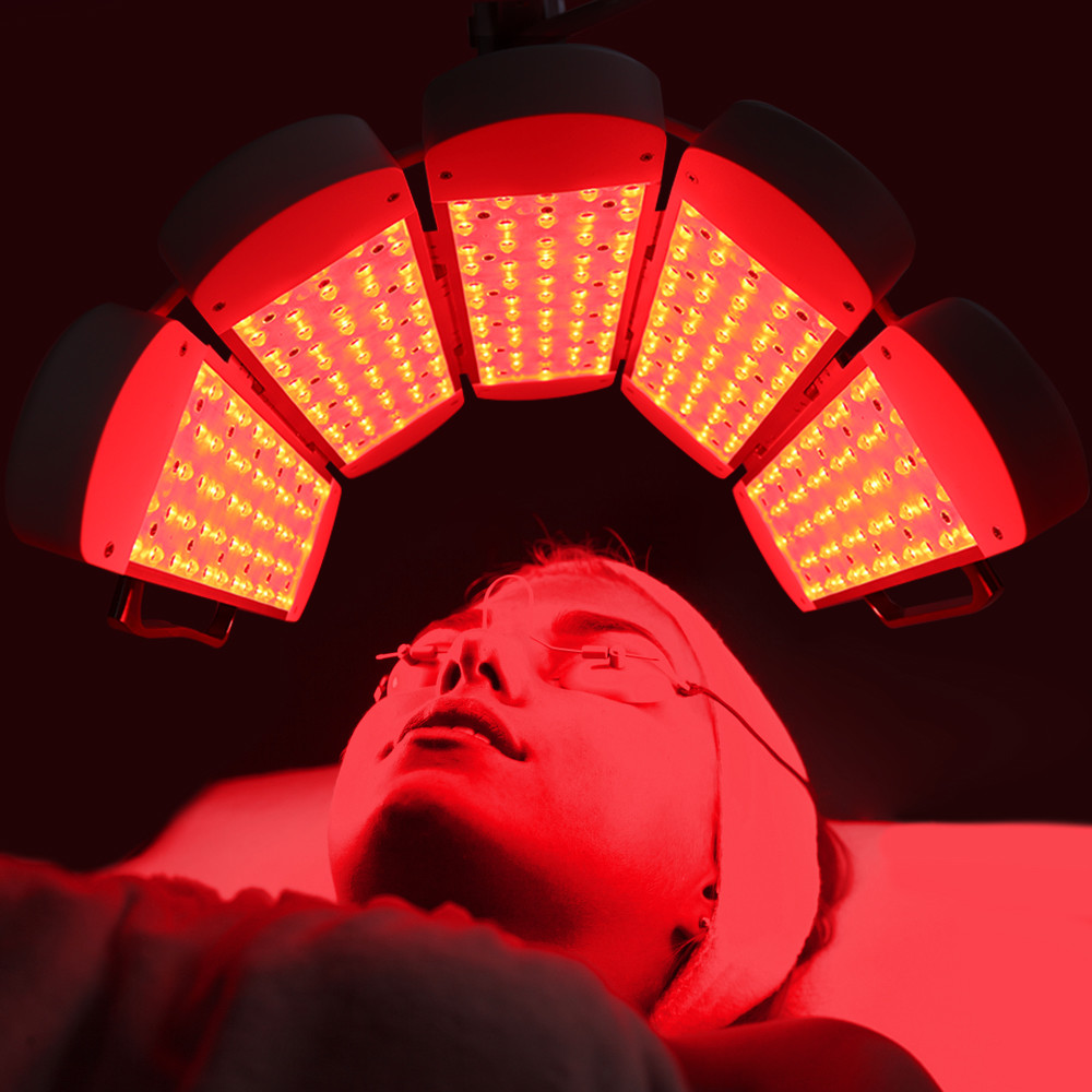 Red LED Light Therapy Machine For Face And Body Skin Rejuvenation Treatment