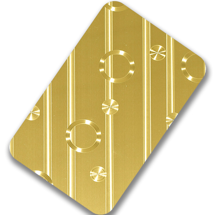 3.0mm Thickness Decorative Stainless Steel Sheet 201 304 316 3D Laser Finish