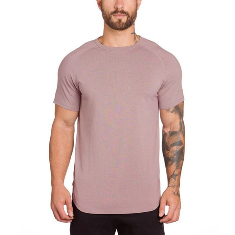 C Casual Solid Mens Casual Shirts Gym T Shirt Men S Top T Shirt 2021 New Fashionable Blank Sport Cotton Printed DOT Pattern
