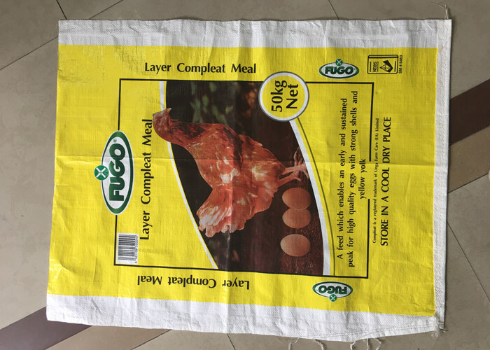 Double Stitching Woven Polypropylene Sacks White Color or Transparent