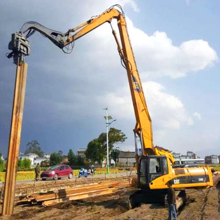 25MPa PLC Excavator Pile Driving Max Torque 13 / 000 Nm Operates -20.C To 50.C Friendly Machine