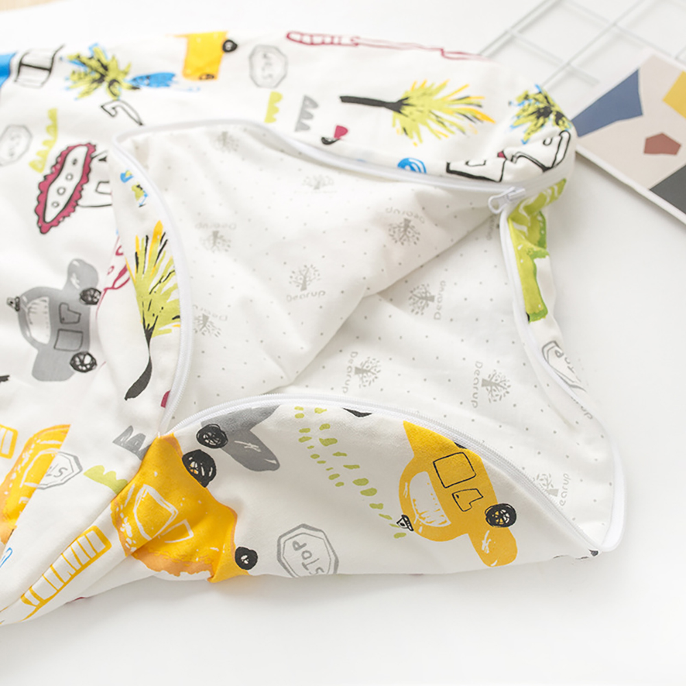 Printing Customized Newborn Baby Sleeping Bag 100% Cotton Baby Sleep Sack