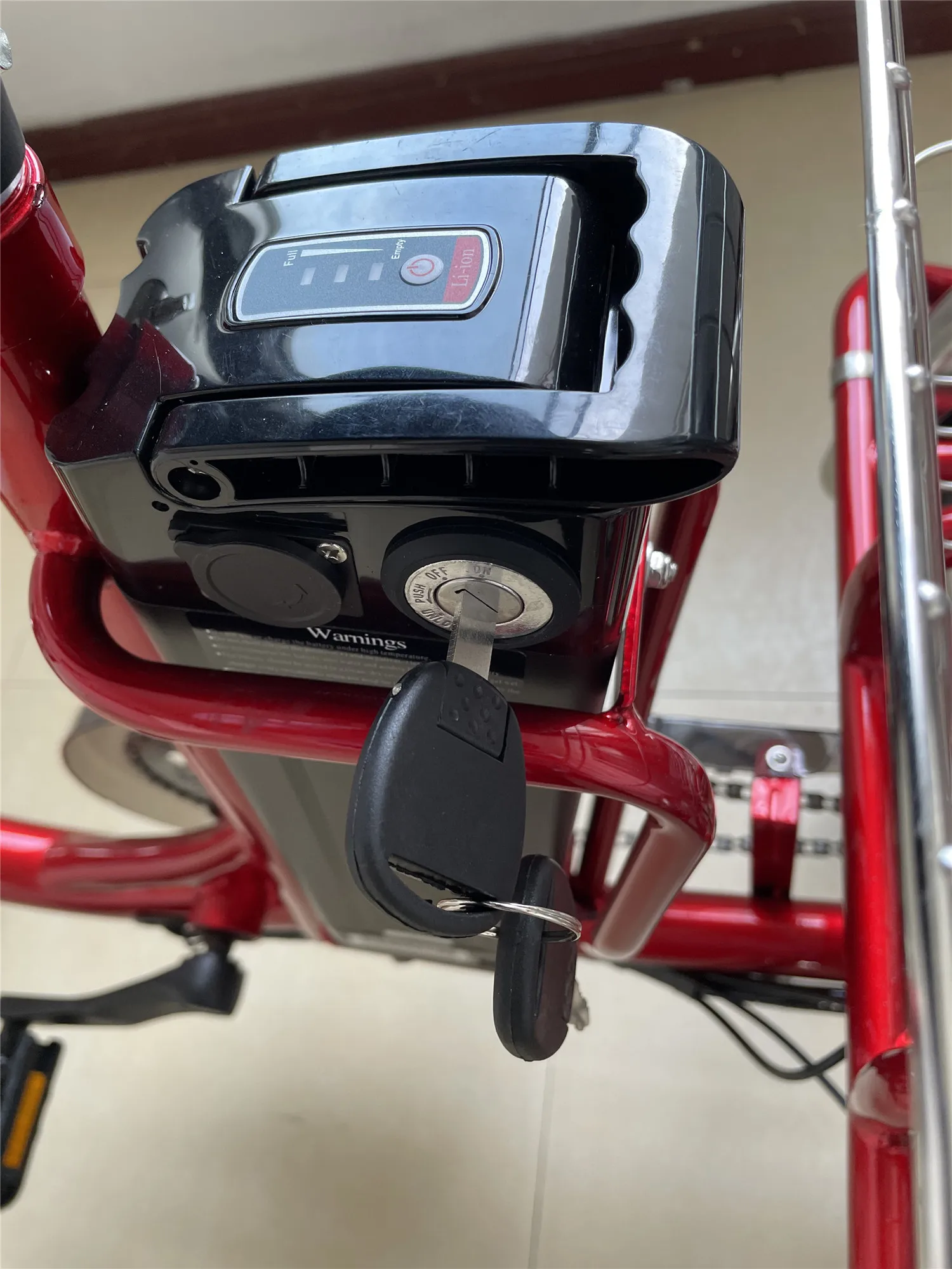 36V 250W Motor 3 Wheel Cargo Bike Tricycle Electric For Adult Derailleur 3 Speed